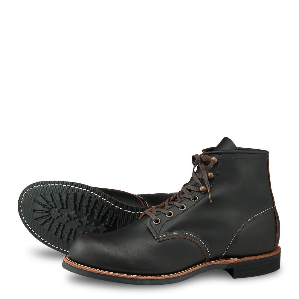 Red Wing Blacksmith 6-Inch Boot in Prairie Leather Laarzen Heren Zwart - 3345